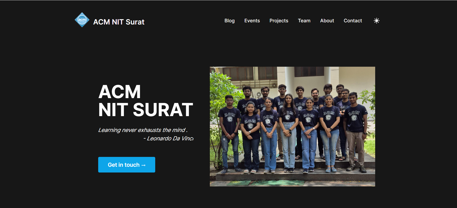 ACM NIT-SURAT